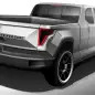 Workhorse W-15 Electric Pickup Truck Rear End Exterior