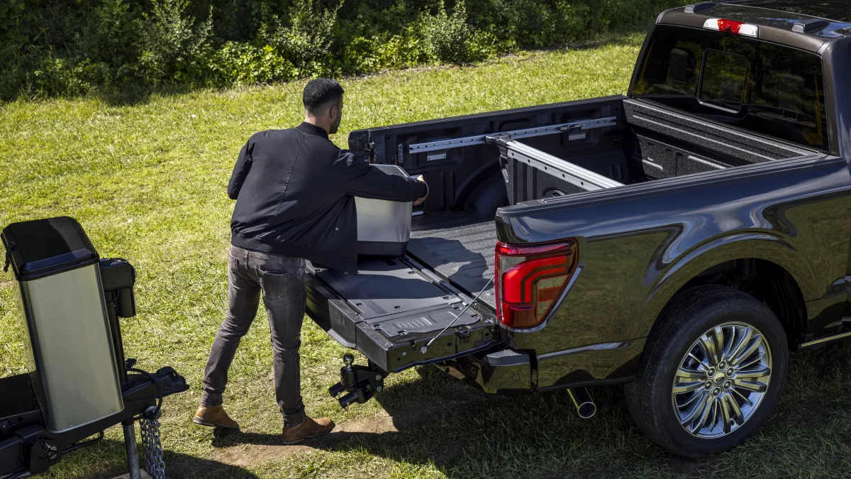 2024 Ford F150 tailgate tech and more Photo Gallery