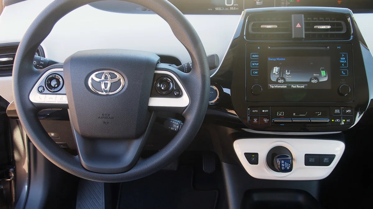2016 Toyota Prius interior