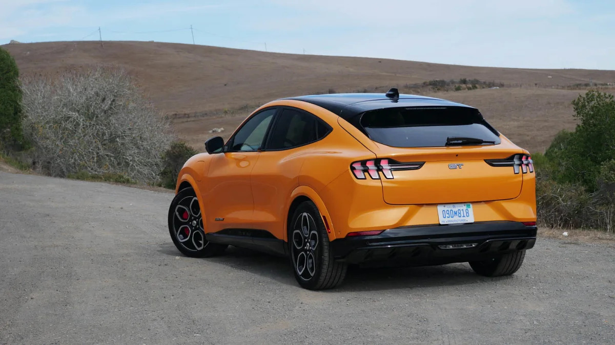 2022 Ford Mustang Mach-E GT rear