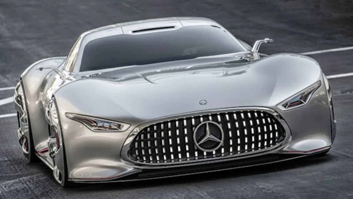 Mercedes AMG Vision Gran Turismo to see life as rebodied SLS?