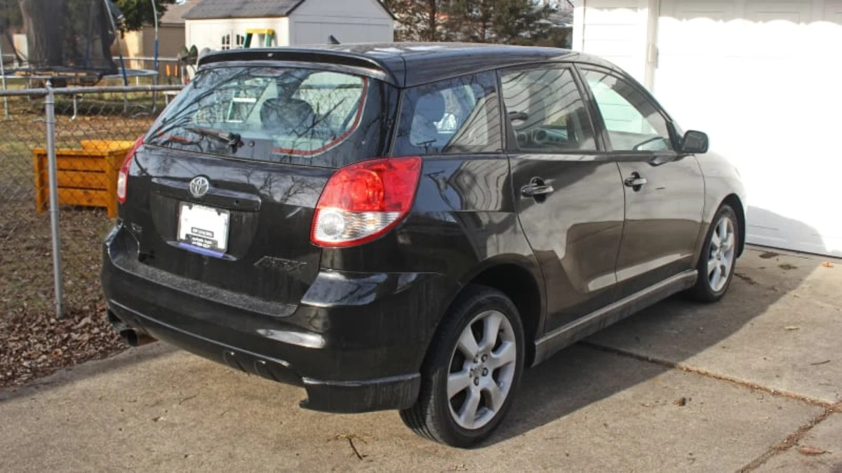 The 2003 Toyota Matrix XRS was a hatchback with the heart of a Lotus