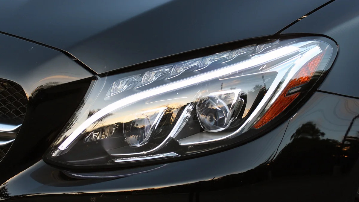 2015 Mercedes-AMG C63 S headlight