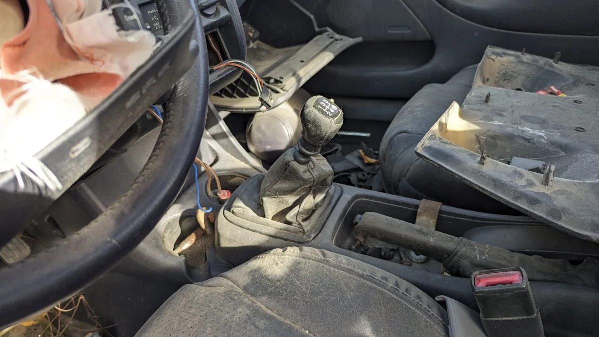 22 - 1998 Ford Contour SVT in Colorado junkyard - photo by Murilee Martin