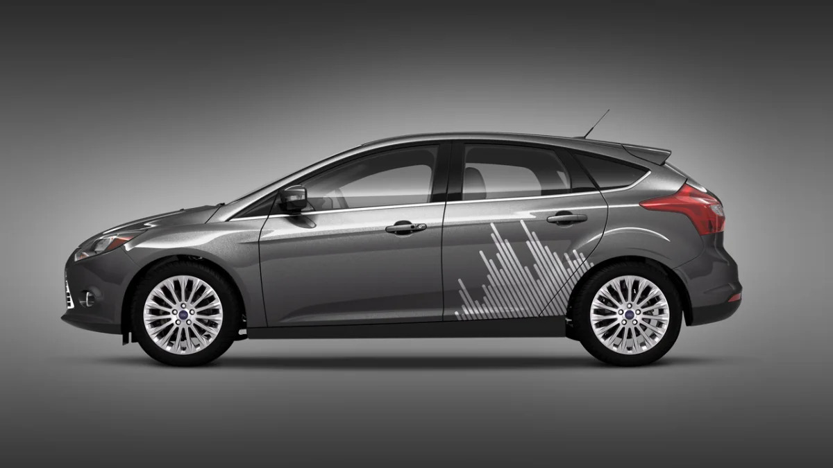 2012 Ford Focus shows off its tattoos