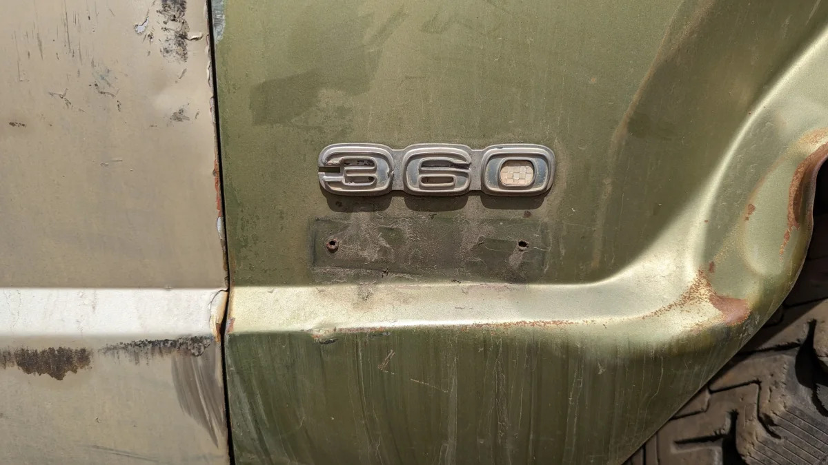 36 - 1966 Jeep Wagoneer in Colorado junkyard - photo by Murilee Martin