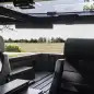 Bollinger Motors B2 midgate rear glass open outdoors