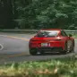 2022 Porsch 911 GTS action rear curve