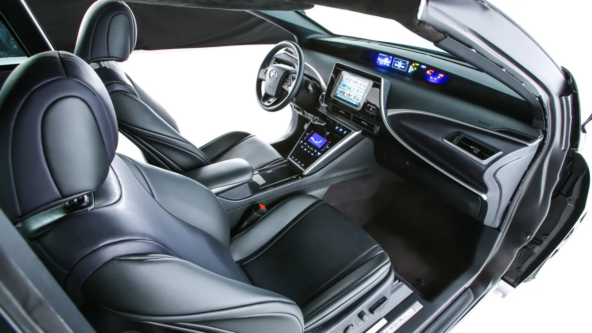 Toyota Mirai Back to the Future Concept interior