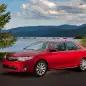 Toyota Camry in red