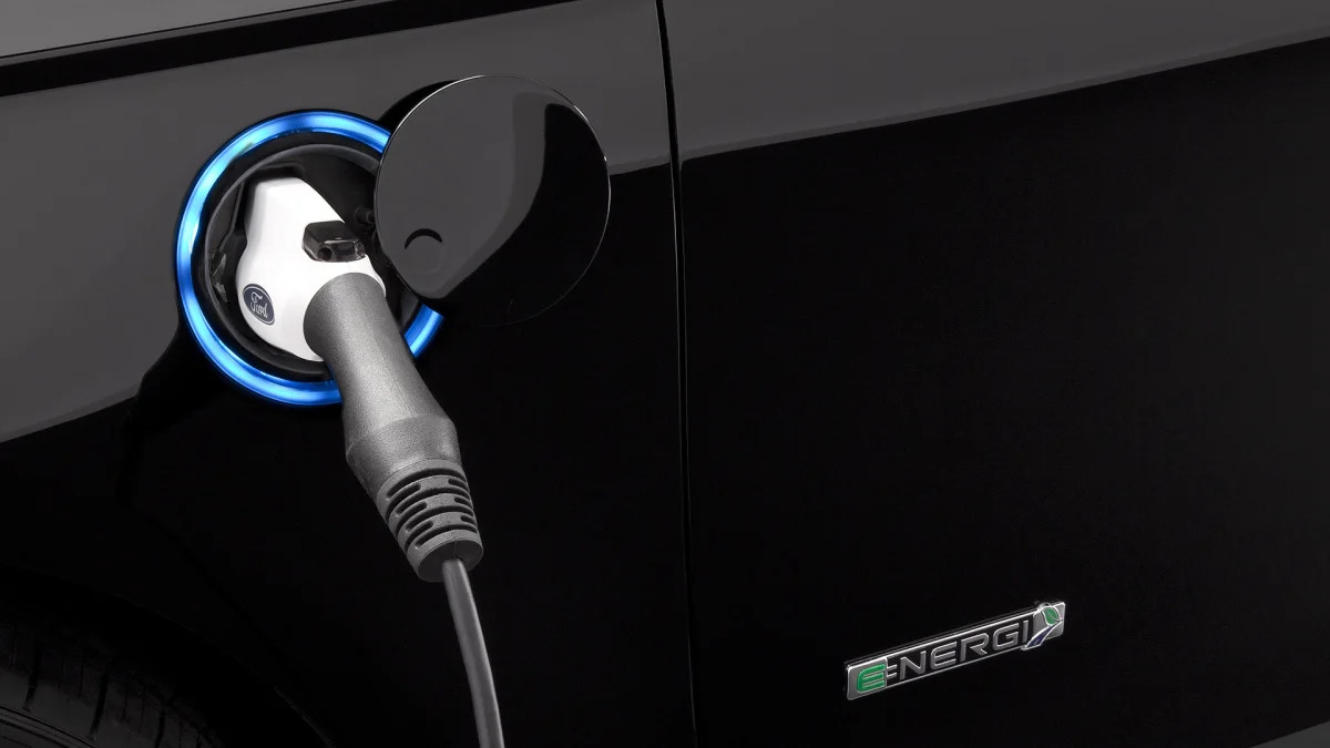 2017 Ford Fusion Energi charging port