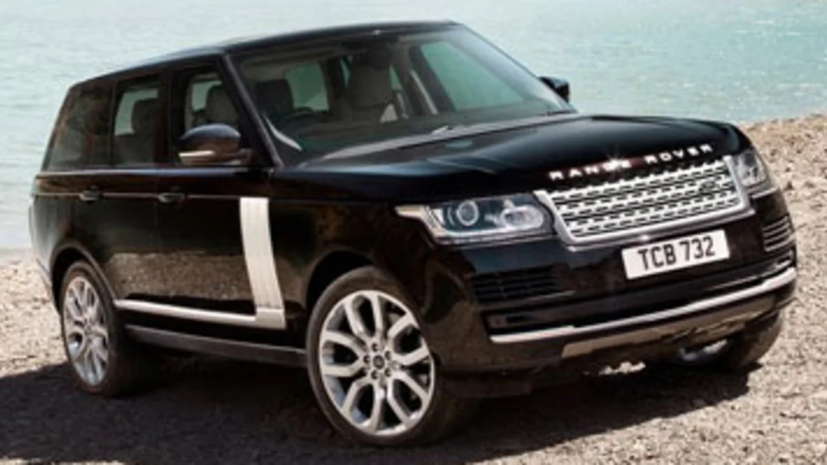 1. Land Rover Range Rover