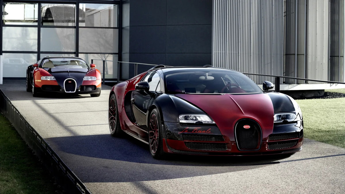 Bugatti Veyron first and last