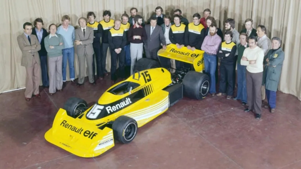 Renault RS01 F1 car