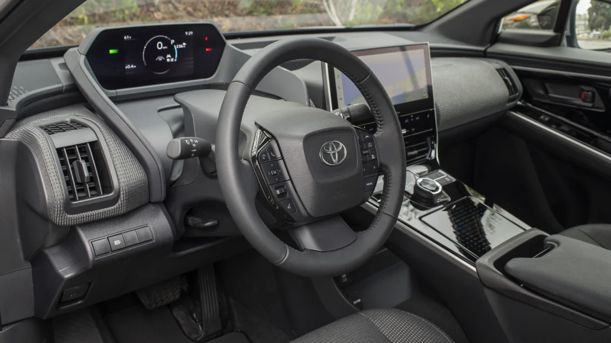 2023 Toyota bZ4X XLE interior