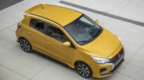 <h6><u>Mitsubishi Mirage will reportedly get the axe in 2025</u></h6>