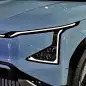 Kia EV5 front lighting detail