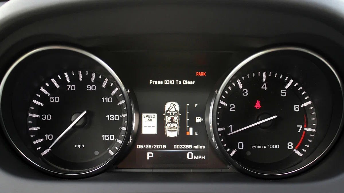 2015 Land Rover Discovery Sport gauges