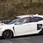 Honda Civic Type R spied