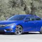 2016 Honda Civic Coupe front 3/4 view