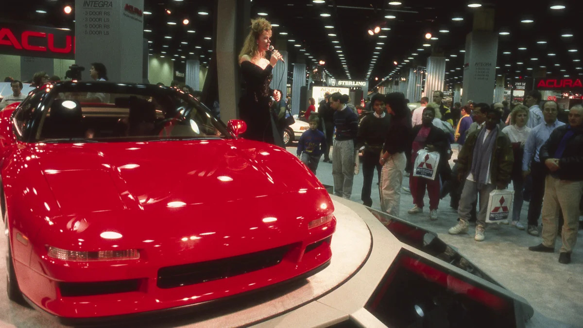 Acura NS-X Concept at the 1989 Chicago Auto Show
