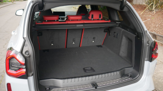BMW X3 (with spare tire) Luggage Test