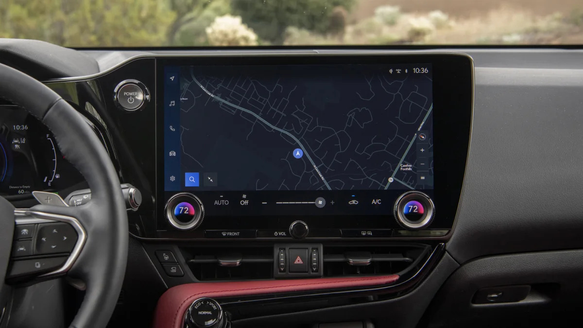 2022 Lexus NX upgrade touchscreen
