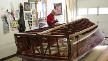 Infiniti QX-powered boat continues construction