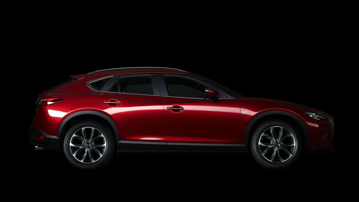 Mazda CX-4 profile studio