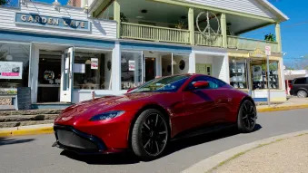 2020 Aston Martin Vantage in the Catskills