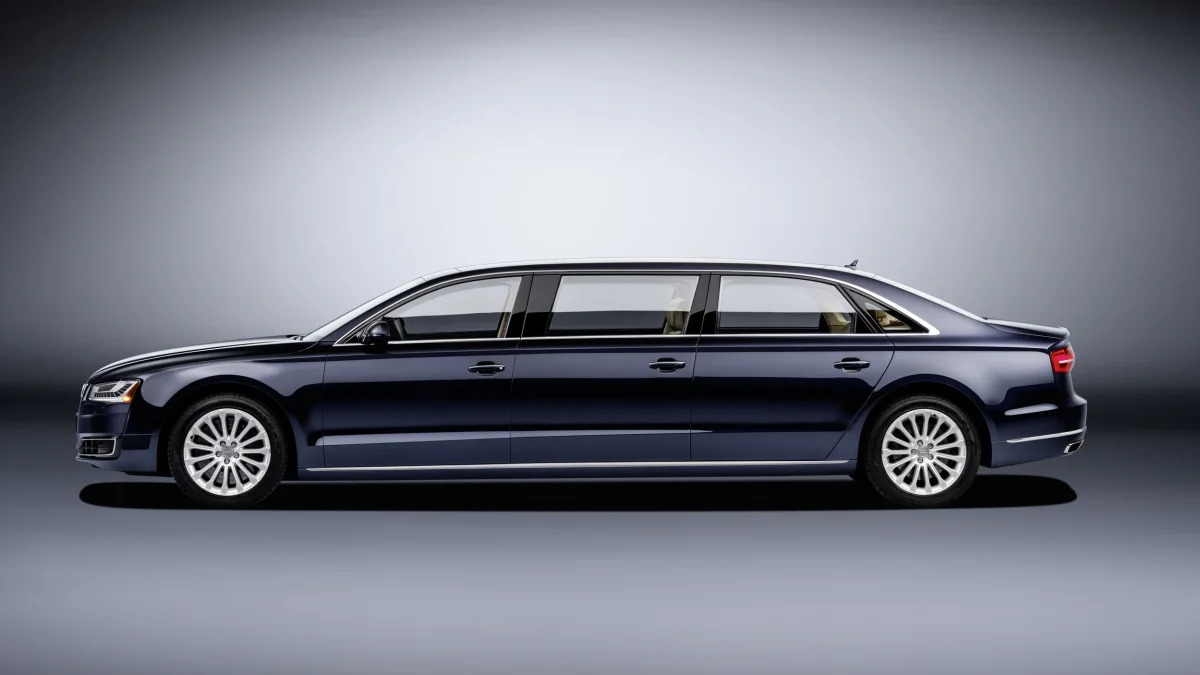 audi a8l extended profile