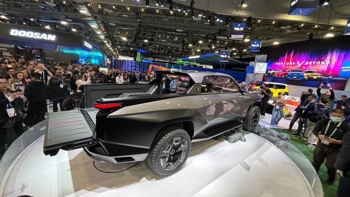 VinFast Wild pickup at CES 2024 Photo Gallery