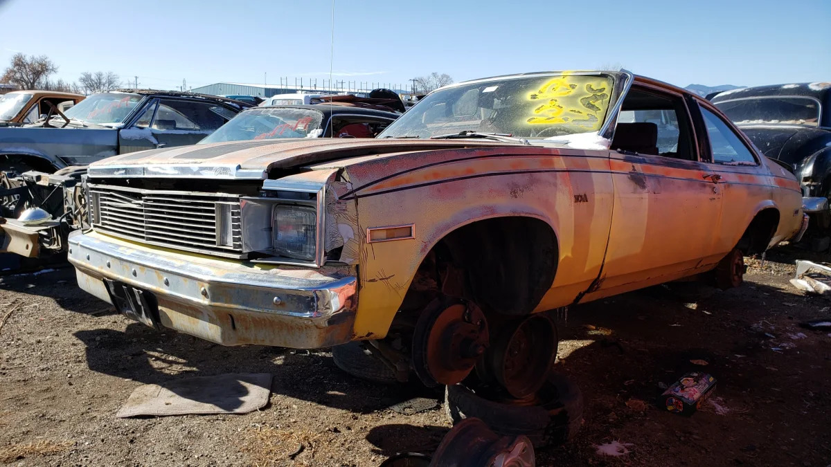 22 - 1979 Chevrolet Nova in Colorado junkyard - photo by Murilee Martin