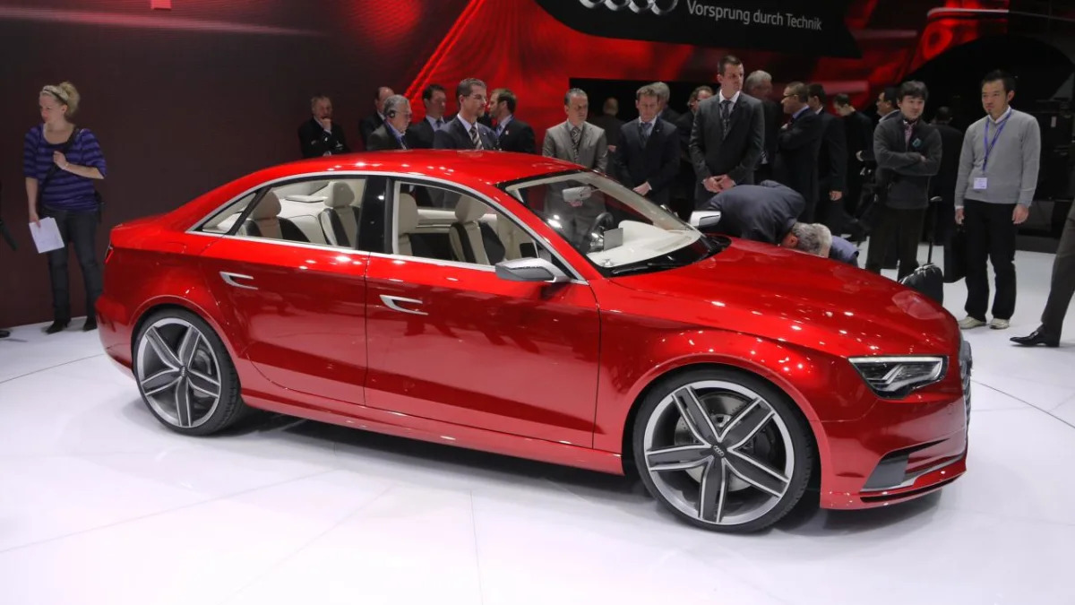 Audi A3 sedan concept: Geneva 2011