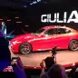 2016 Alfa Romeo Giulia live on stage