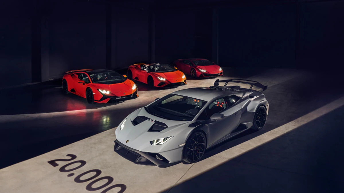 Lamborghini builds 20,000th Huracan, looks back on eight years of production