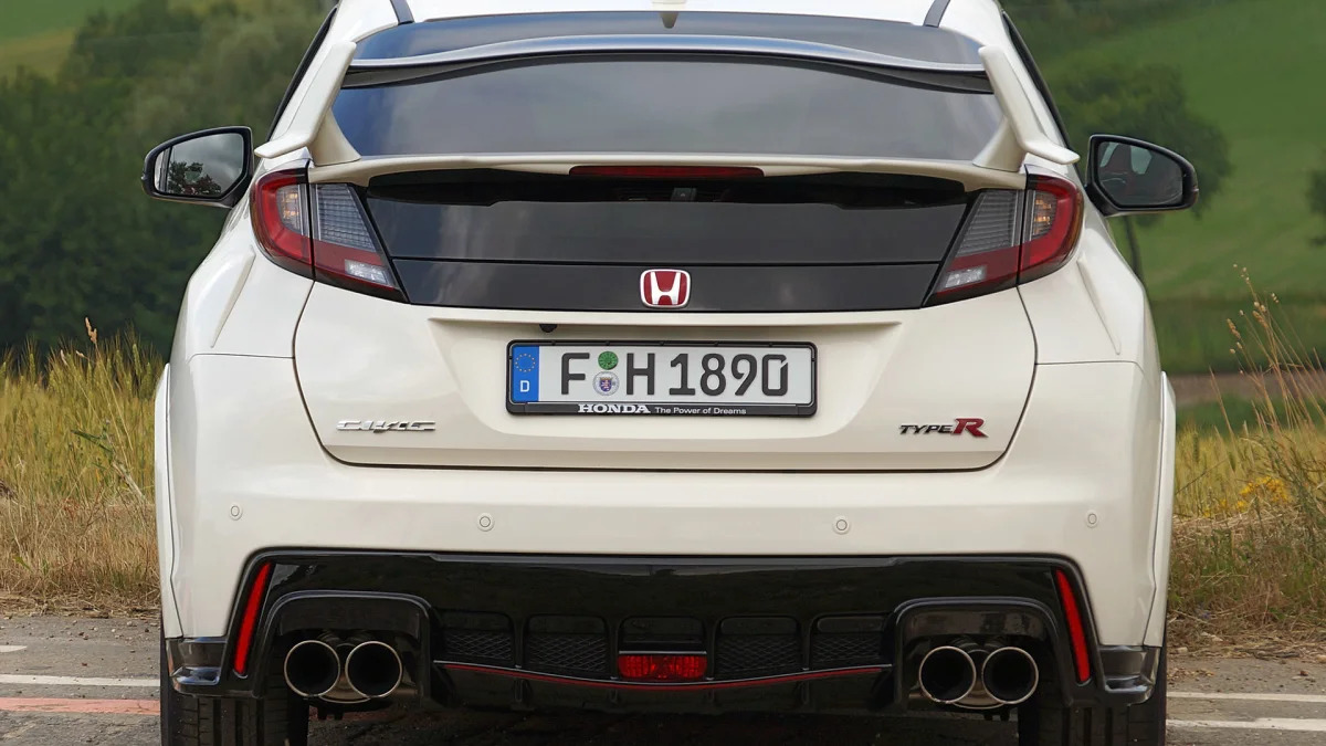 2015 Honda Civic Type R rear view