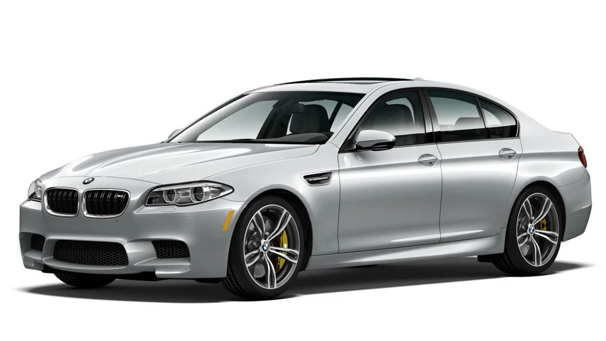 BMW M5 Pure Metal Silver Limited Edition Front Exterior