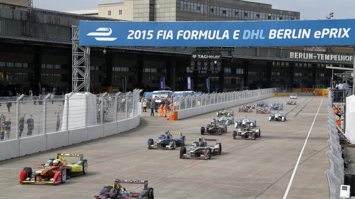 2015 Berlin ePrix starting grid