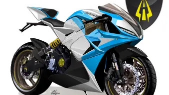 Lightning Motorcycles LS-218 electric superbike concept sketch