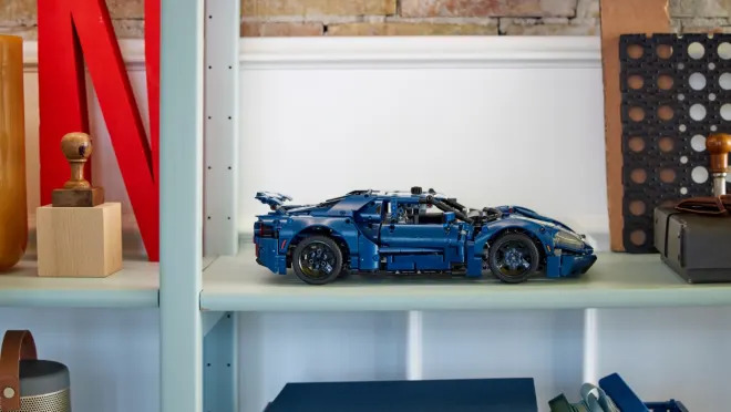 Lego Technic's 1/12-scale Ford GT kit is surprisingly detailed
