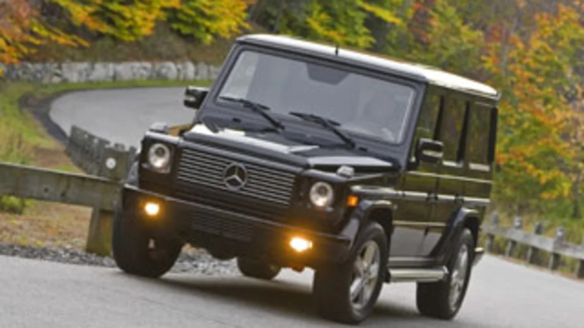 Luxury SUVs: Mercedes-Benz G-Class