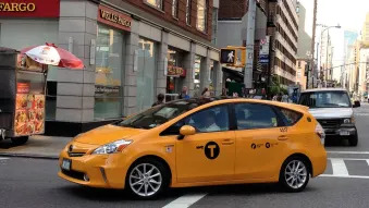 2012 Toyota Prius V New York City Taxi