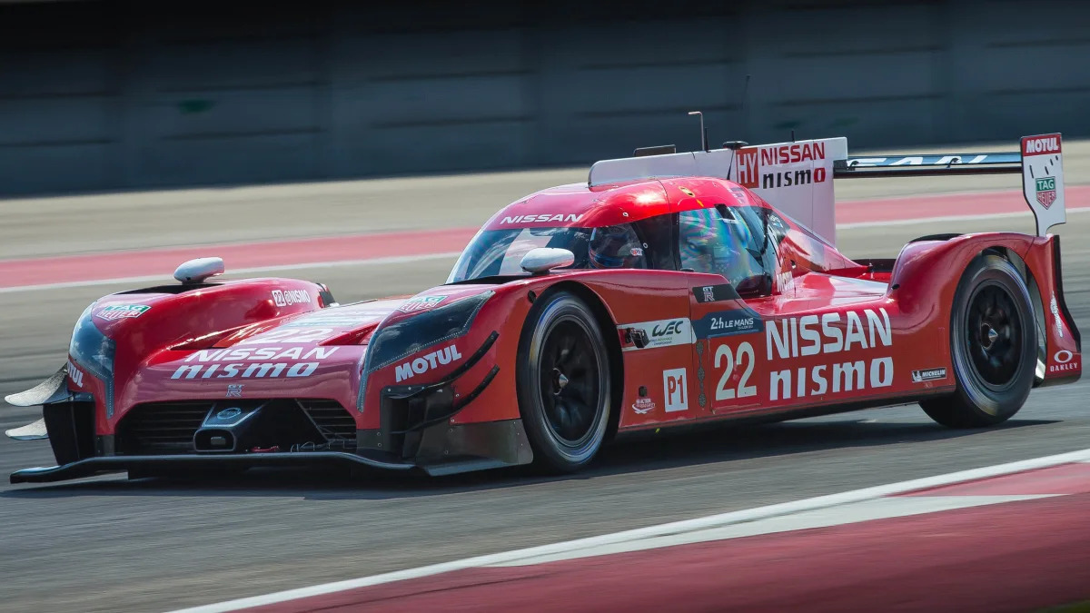 Nissan GT-R LM Nismo COTA front 3/4