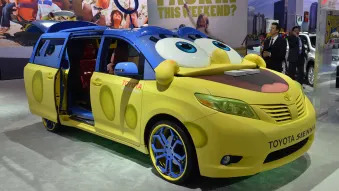 SpongeBob Movie-themed 2015 Toyota Sienna: LA 2014