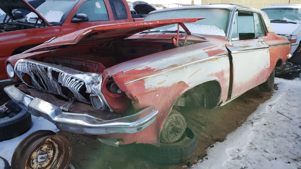 01 - 1963 Dodge Polara in Colorado Junkyard - photo by Murilee Martin