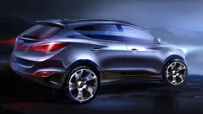 Hyundai ix35 official renderings/teasers Photo Gallery