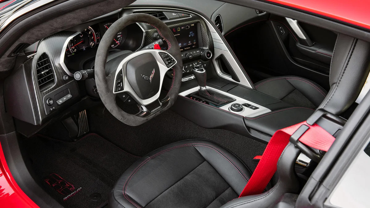 2017 Chevrolet Corvette Grand Sport interior