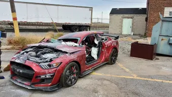 Ford Mustang Shelby GT500 killed by firefighters