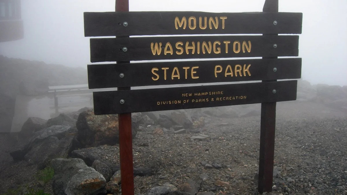 Mt. Washington State Park sign